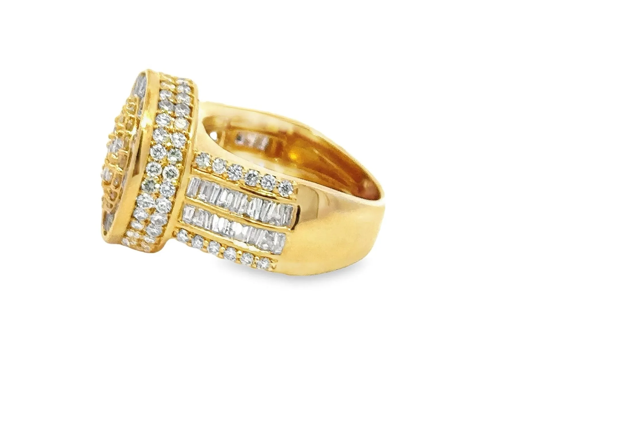 10k gold 4.17 CTW Diamond Ring