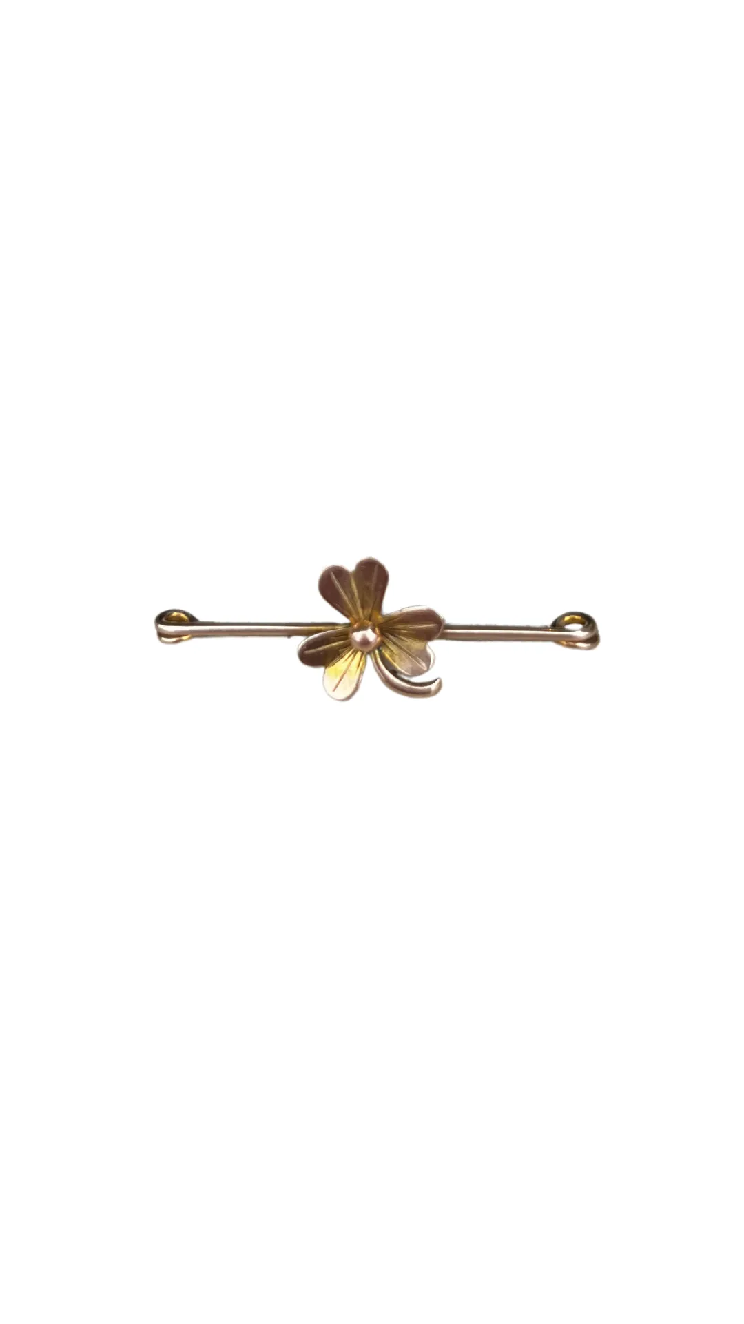 119 GLD Split Brooch