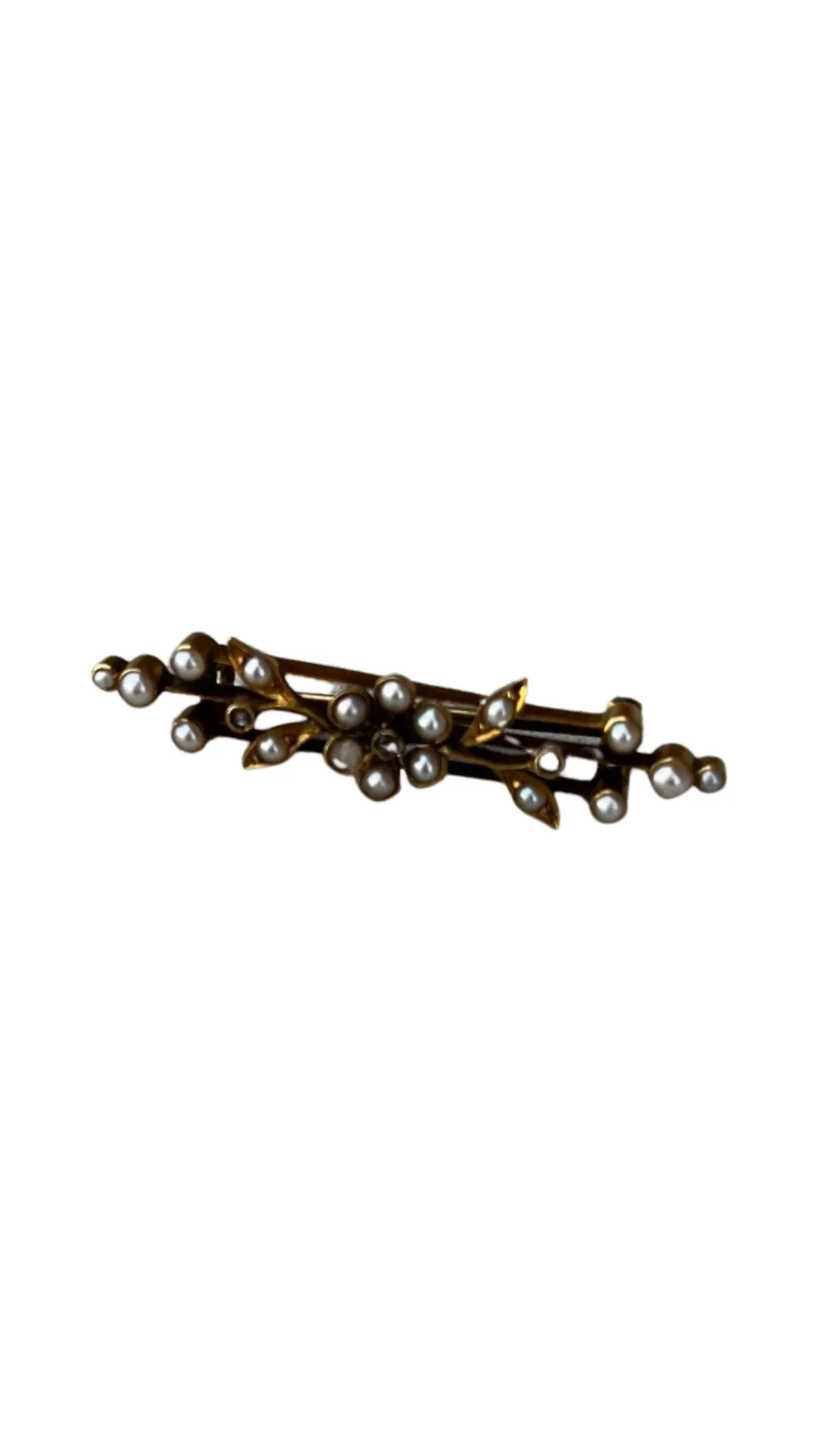 119 GLD Split Brooch