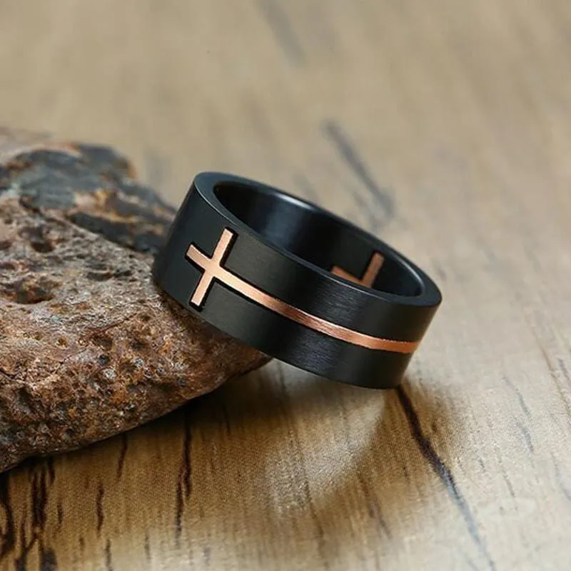 Christian Ring <br> Cross