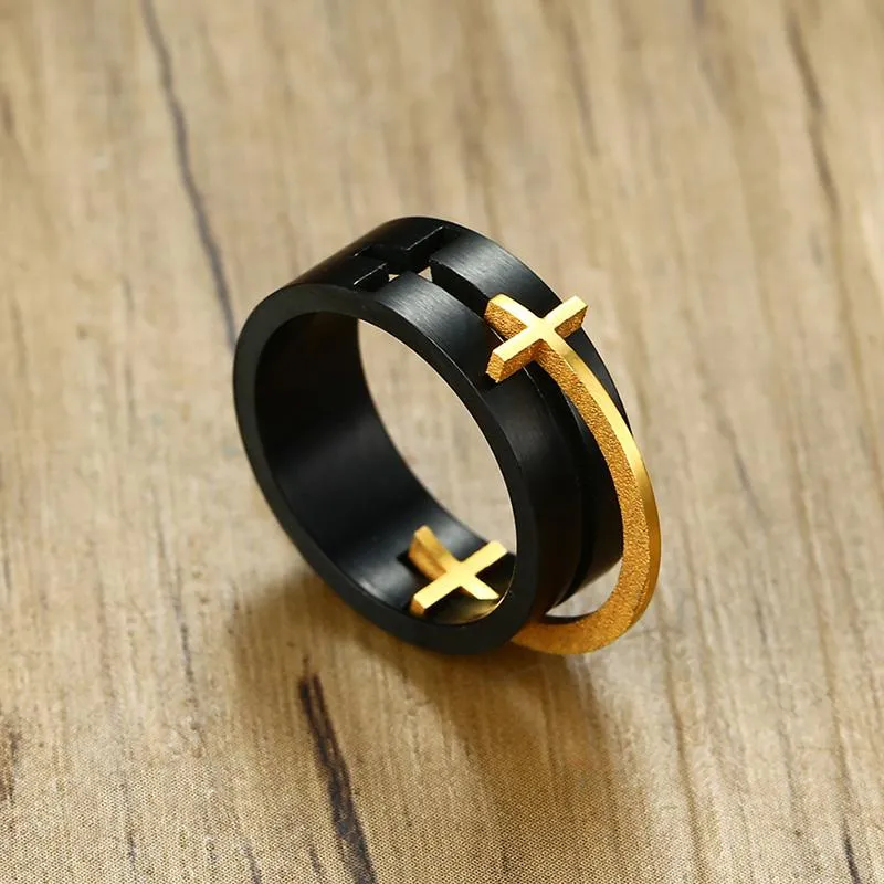 Christian Ring <br> Cross