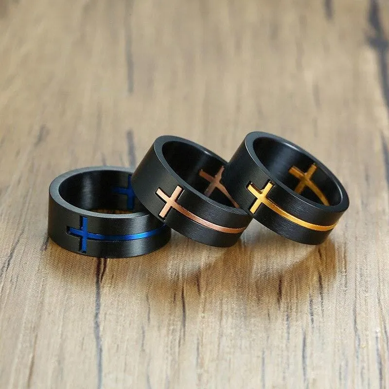 Christian Ring <br> Cross