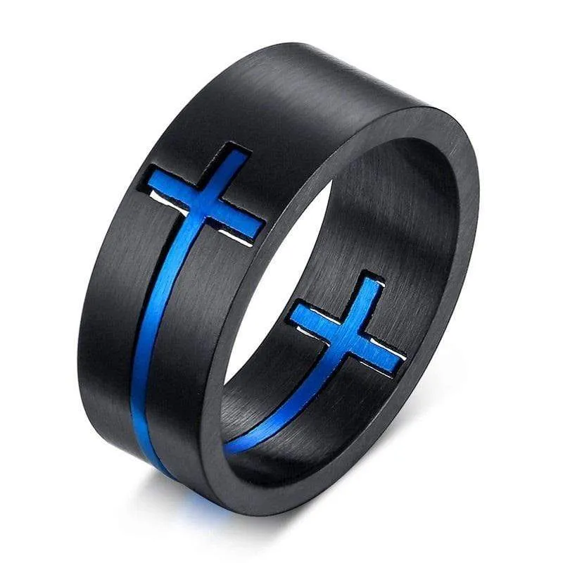 Christian Ring <br> Cross