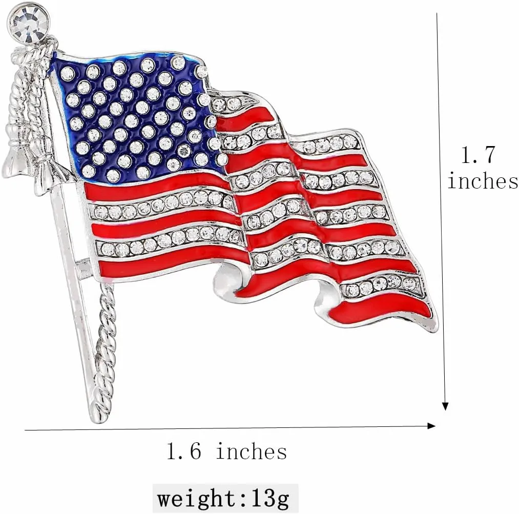 Kamala Harris Brooch 2 pcs pins set 2024 US Presidential Election Campaign Flag Lapel Pins Medal Souvenir