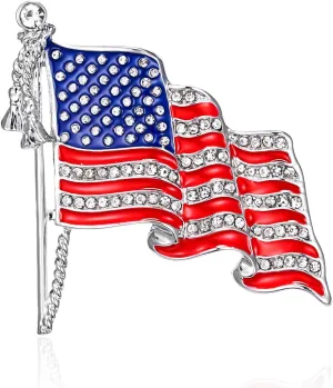 Kamala Harris Brooch 2 pcs pins set 2024 US Presidential Election Campaign Flag Lapel Pins Medal Souvenir