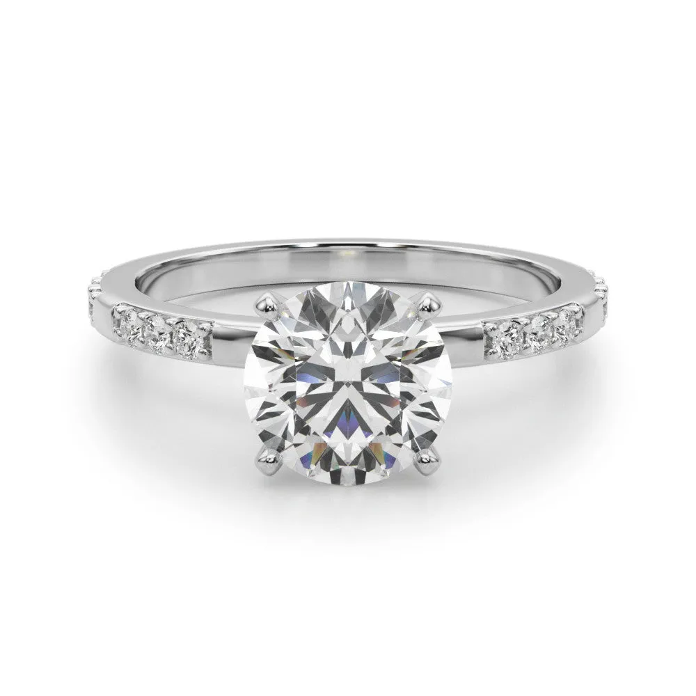 Ladies Solitaire Engagement Ring 51251