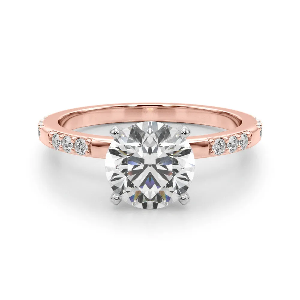 Ladies Solitaire Engagement Ring 51251
