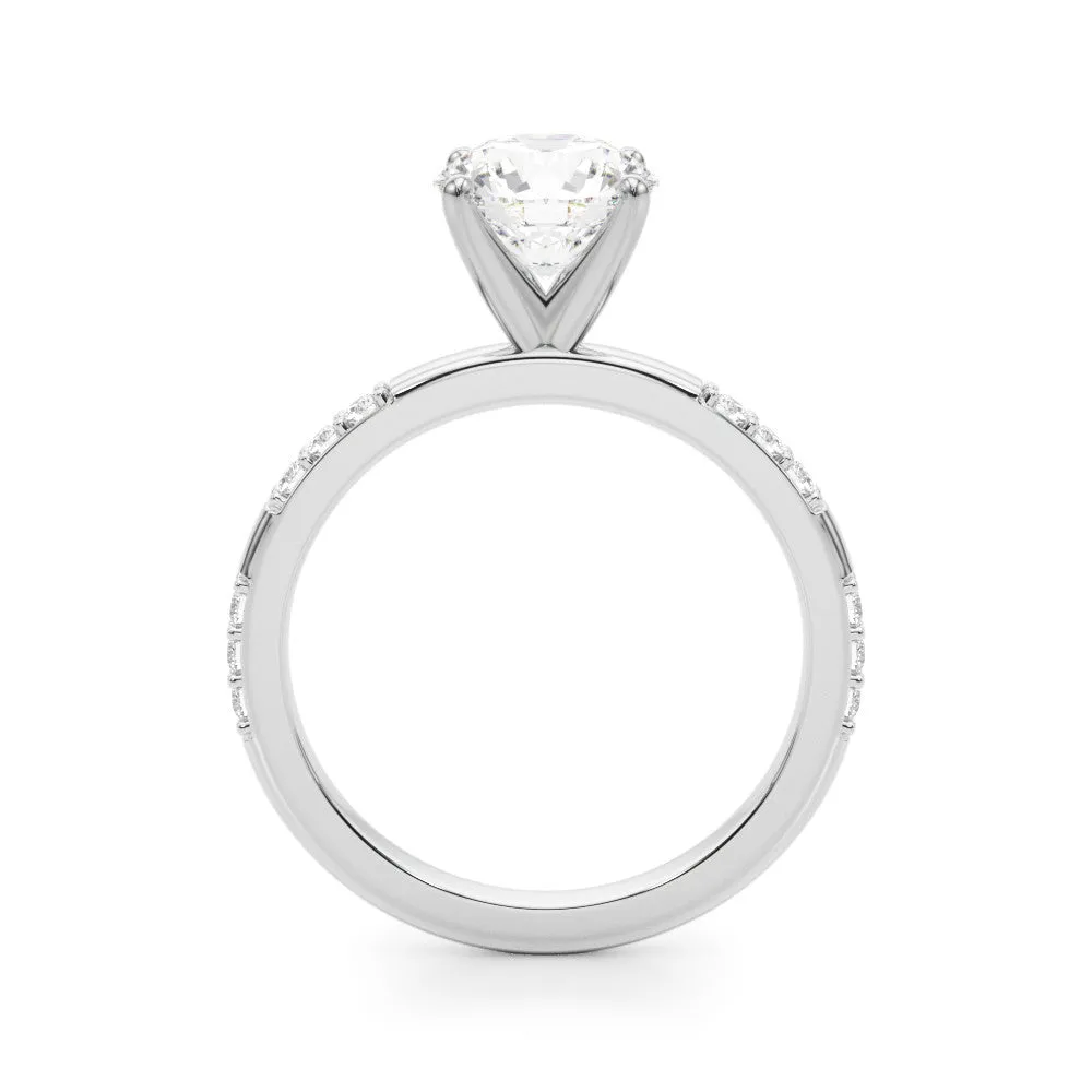Ladies Solitaire Engagement Ring 51251