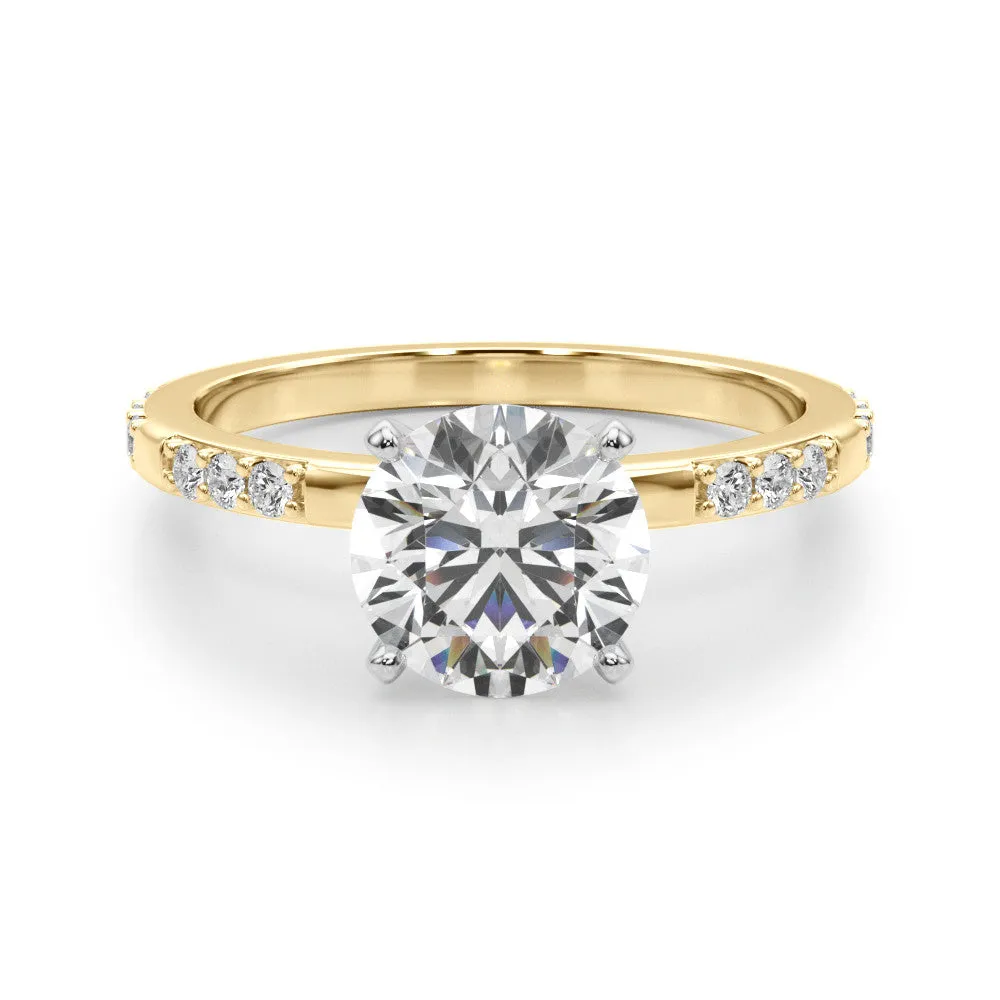 Ladies Solitaire Engagement Ring 51251