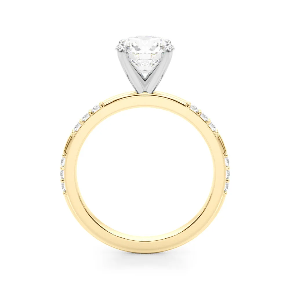 Ladies Solitaire Engagement Ring 51251