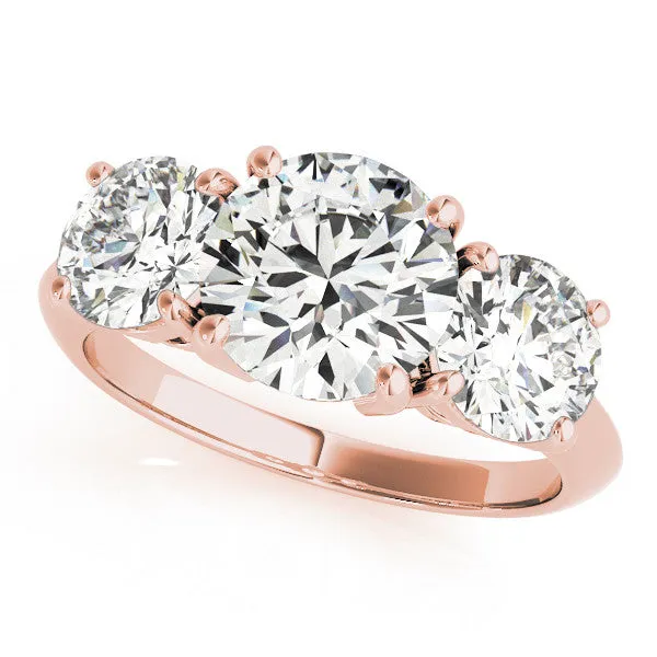 Ladies Three-Stone Engagement Ring 83562