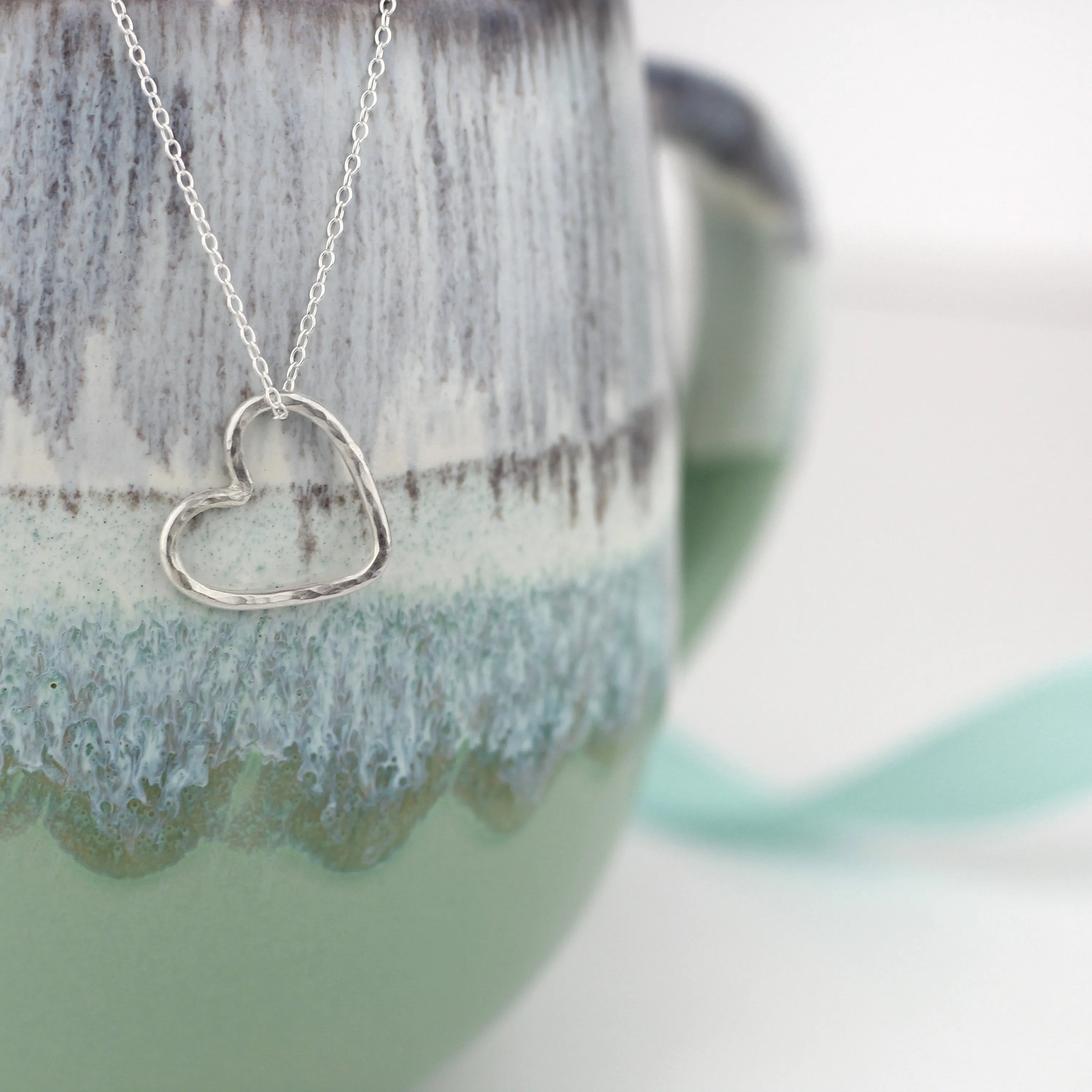 Open Heart Necklace