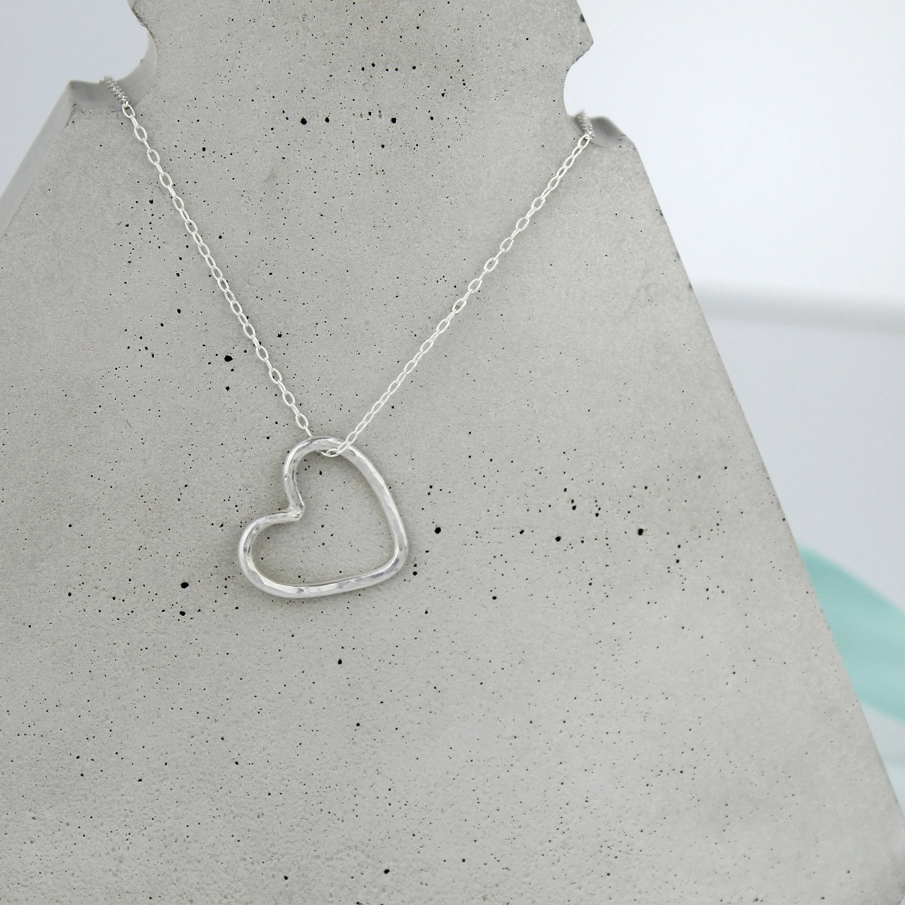 Open Heart Necklace