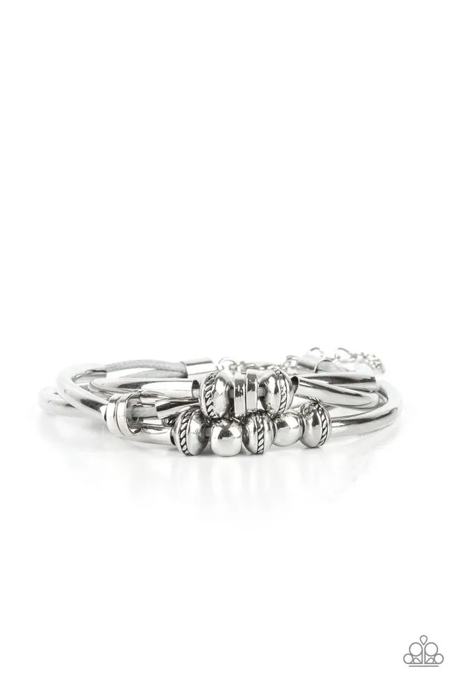 Paparazzi Bracelet ~ We Aim To Please - Silver