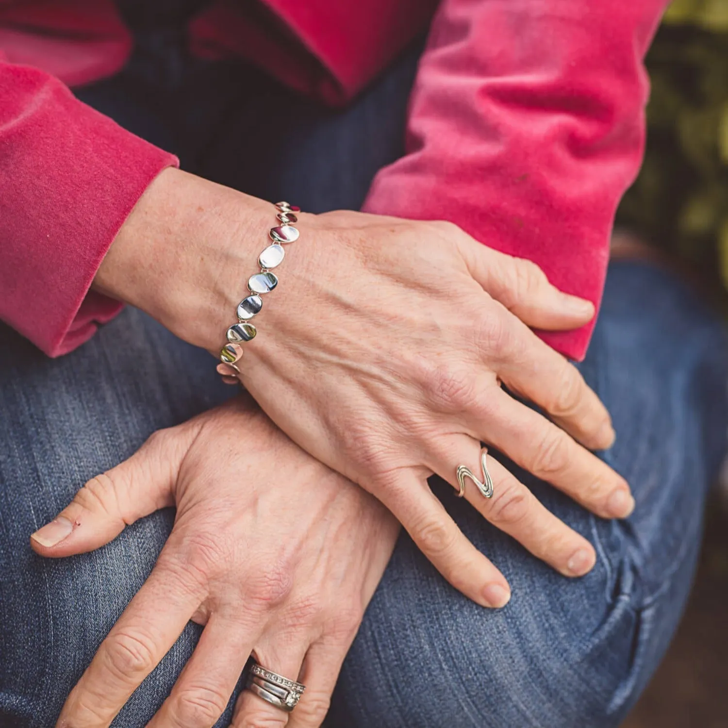 Shiny Nugget Bracelet