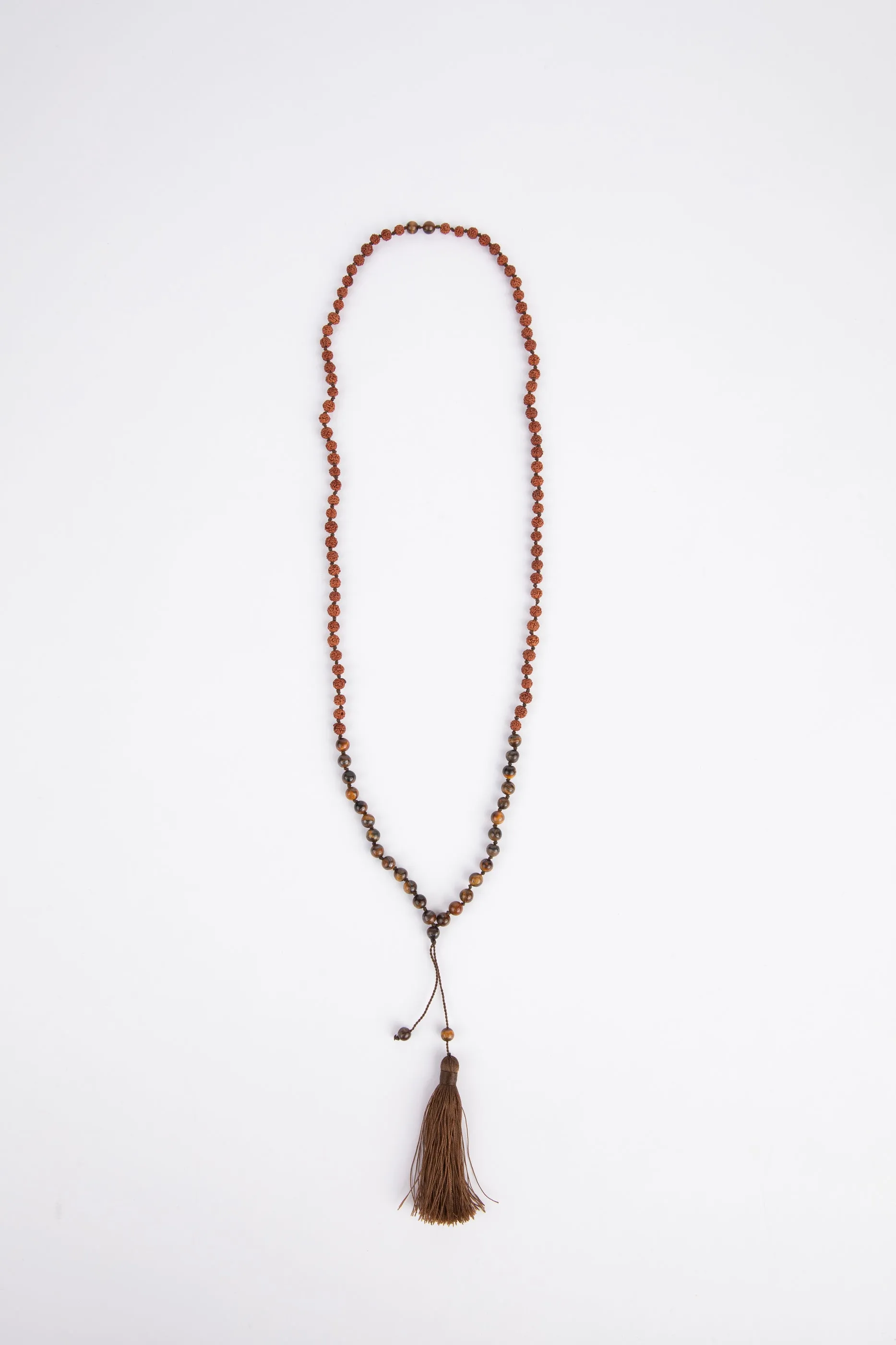 Tully Mala Beads - Brown